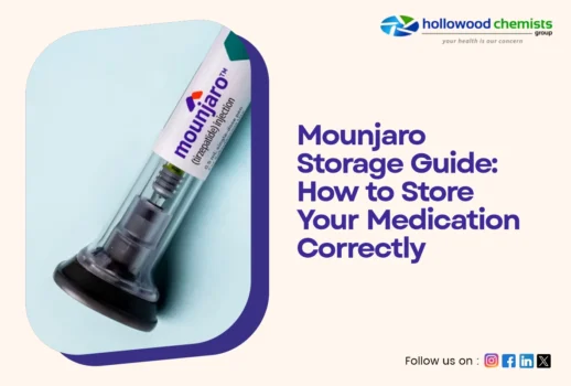 Guide showing how to store Mounjaro correctly in the UK.