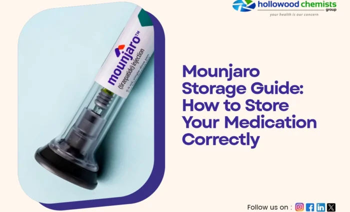 Guide showing how to store Mounjaro correctly in the UK.