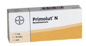 Primolut-N norethisterone 5mg tablets